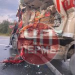Пробка на Восточном обходе Перми